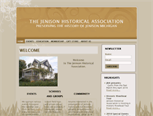 Tablet Screenshot of jenisonhistory.org